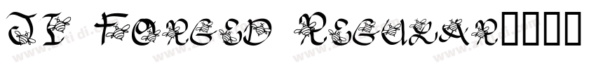 JI Forged Regular字体转换
